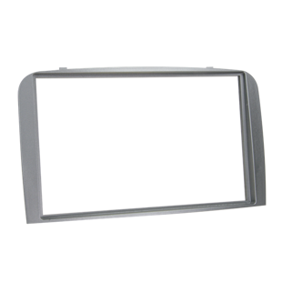 Radioramme 2-DIN alfa 147 00-10 /GT 03-10 sølv