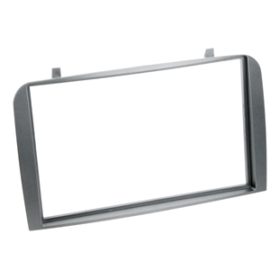 Radioramme 2-DIN 147 00-10/GT 03-10 i antrazit, bilradioudramning til installation af 2-DIN radioer, robust og holdbart design.
