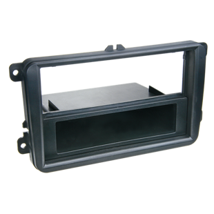 Radioramme 2-DIN vag diverse sort med rum