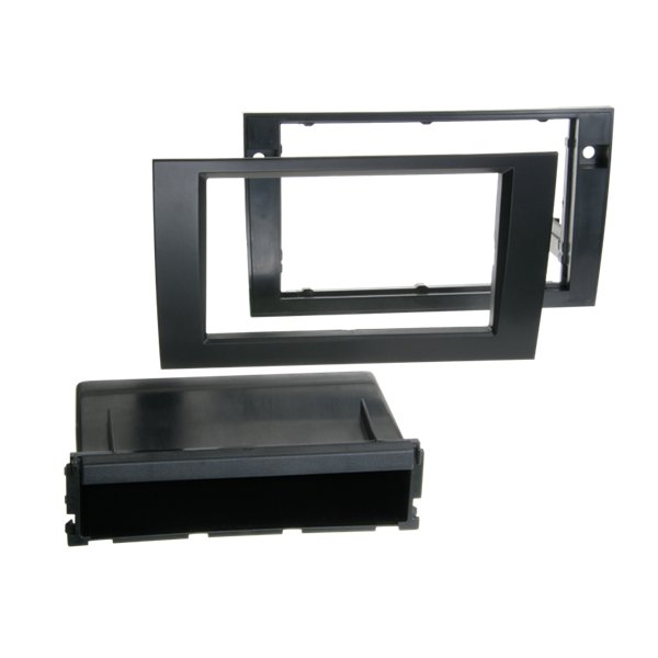 Radioramme 2-DIN A4 (b6/b7) 02->06 sort