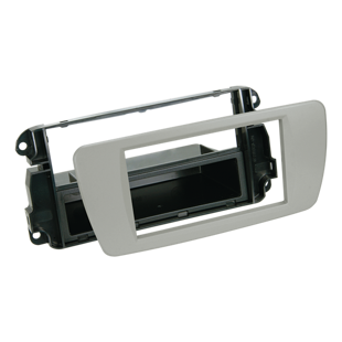 Radioramme 2-DIN Ibiza 6j 08-> grå