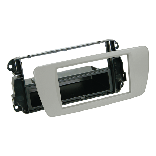 Radioramme 2-DIN Ibiza 6j 08-> grå