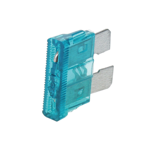 Fladsikringer 15 amp / 50 stk.