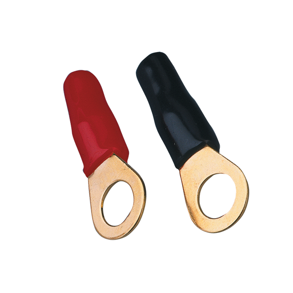 Rød ringterminal 20kv > 4,2mm 50 stk