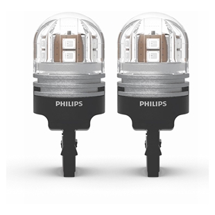 Philips Ultinon Pro7000 LED W21W Rød 12V - Sæt