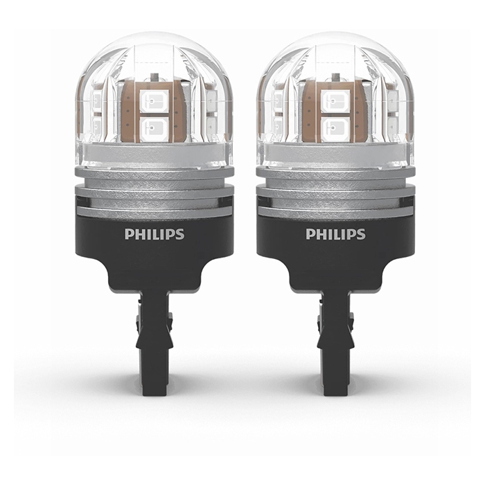 Philips Ultinon Pro7000 LED W21/5W Rød 12V - Sæt