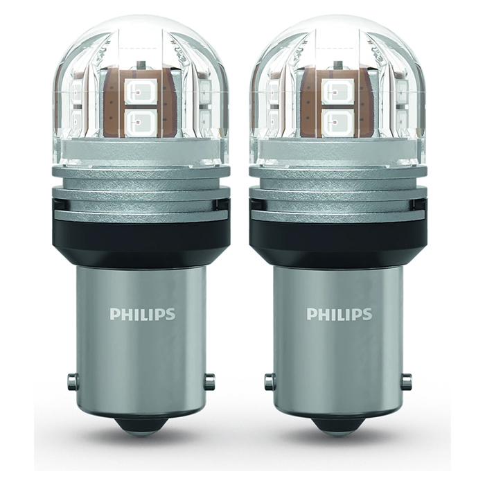 Philips Ultinon Pro7000 LED P21W Rød 12V - Sæt