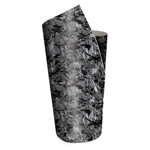 COCKPIT Design Film Forged Carbon 152 x 20 cm.