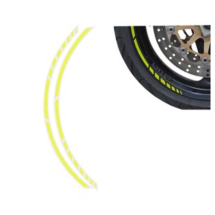 Fælgbånd til MC NEON yellow