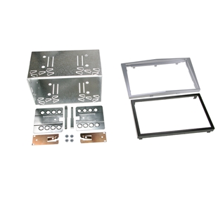 2-DIN kit Opel diverse chromesilver