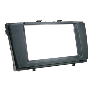 Sort 2-DIN radioramme til Toyota Avensis t27 fra 2009 og frem, model år 2009-/>