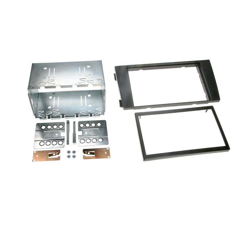 2-DIN kit Audi A6 01->04 sort