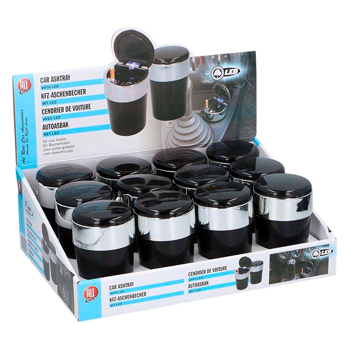 Allride askebæger med LED lys