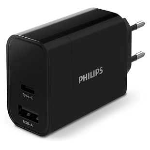 Philips USB lader fast-charge 30W USB-A+C