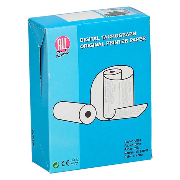 Allride Digital fartskriverpapir, til nyere lastbiler,