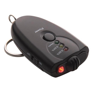 Alkoholtester med lommelygte