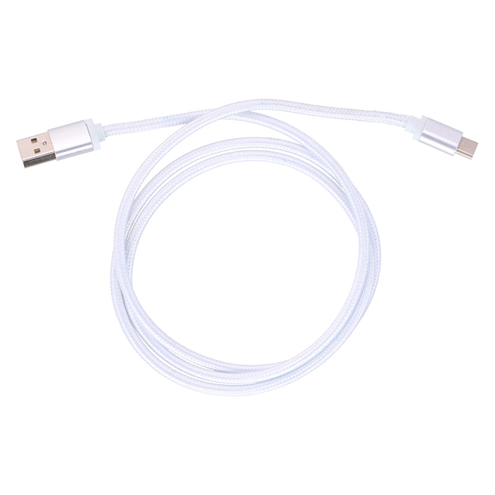 AllrideUSB-A til USB-C forlænger i nylon 2A 1,2M (Udgået)