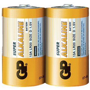 Gp lr20 - 20 stk. pakke batteri