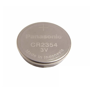 Panasonic CR2354 lithium knapcellebatteri 3V i emballage med fokus på sikkerhed og lang levetid