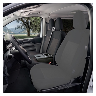 Sædeovertræk passagerside m/bord Transit Custom 2024-