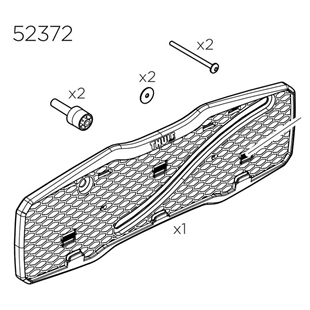 Thule nummerplade holder