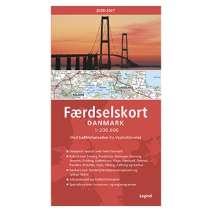 Danmarks kortbog 2025-2026