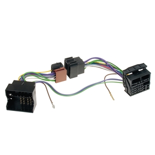 ACV Parrot adapter med kabler og stik, kompatibel til Peugeot og Citroën biler, til tilslutning af bilradio og elektronikudstyr.