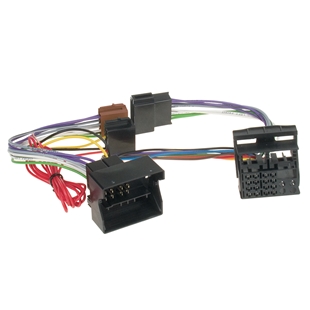 ACV Parrot adapter med ledninger til installation i Audi, VW, Seat og Skoda bilradioer.