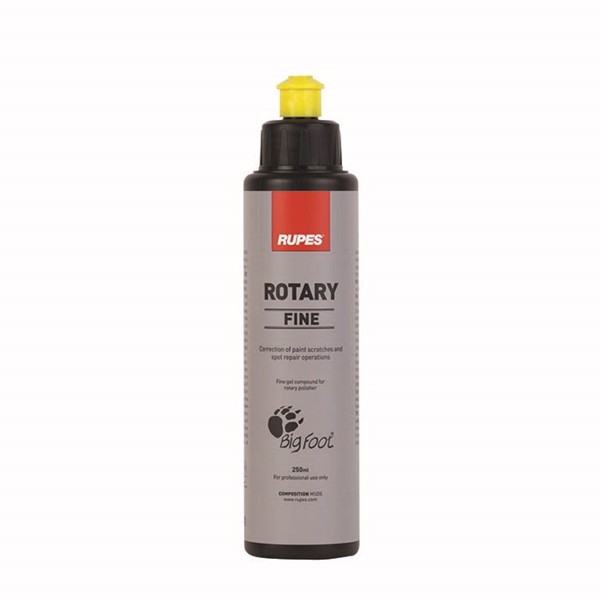 Fine abrasive compound gel, rotary 250 ml, 1 stk.