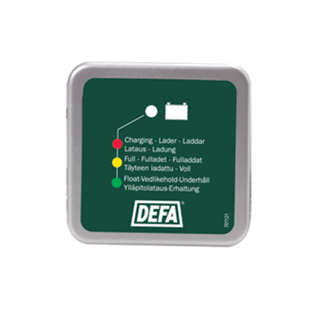 Led display for 1 x 7a /15a DEFA charger