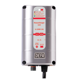 DEFA rescuecharger 12v 1 x 15a