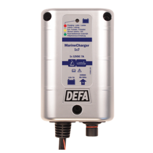 DEFA marinecharger 12v 1 x 7a schuko