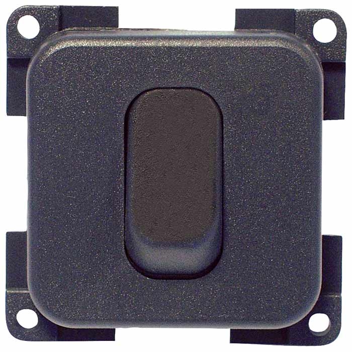 Enkelt afbryder 12v lille grå