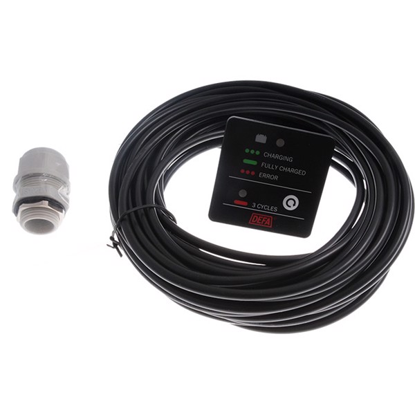 Fjernaflæser til lifeboatcharger 1x7a