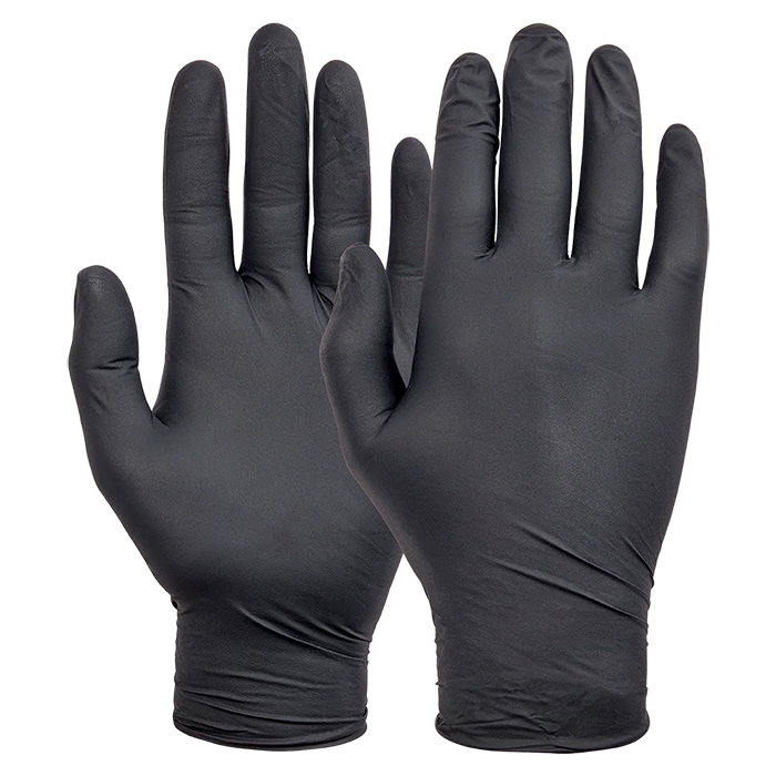 NORSE Black nitrilengangshandsker 4,5g str. 8