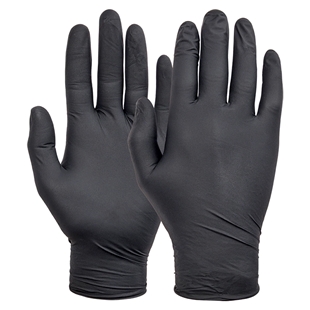 NORSE Black nitrilengangshandsker 4,5g str. 9