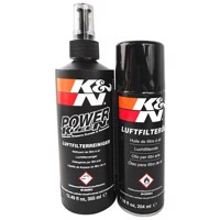 K&N rensesæt spray (rens + olie)