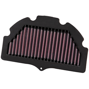 K&N luftfilter designet til Suzuki GSX-R600 og GSX-R750 motorcykler, race model med høj ydeevne og holdbar ramme.