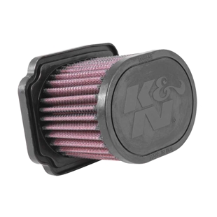 K&N luftfilter til Yamaha motorcykler, universelt filter til flere modeller, høj ydeevne og holdbar konstruktion.