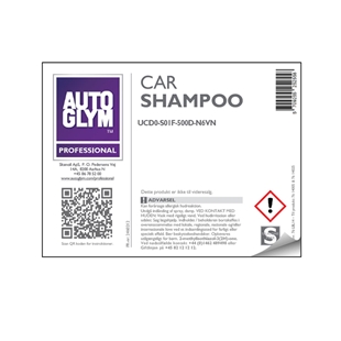 Label Autoglym Carshampoo No. 14