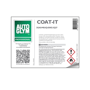 Label Autoglym Coat-It