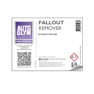 Label Autoglym Fallout Remover