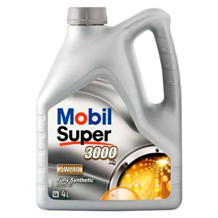 Mobil Super 3000 5W40 fuld syntetisk olie, 4 L