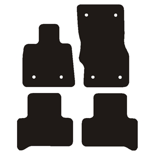 Velour måtter Alfa Romeo Stelvio 2017-