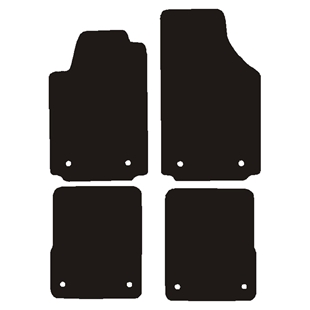 Velour måtter Audi A2 2001-2005