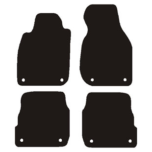 Velour måtter Audi A6 1998-2006