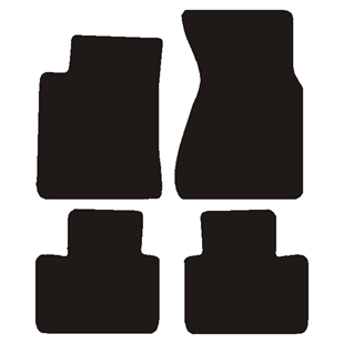 Velour måtter Audi A8 1996-2000