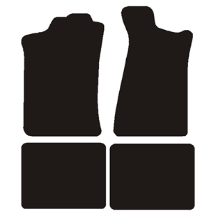 Velour måtter Audi 80 1983-1986