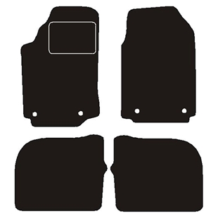 Velour måtter Audi 100 Avant 1983-1992