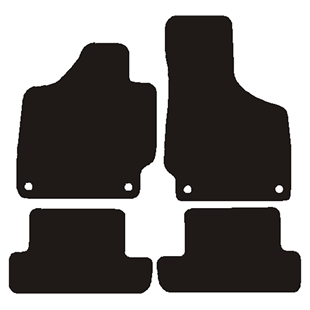 Velour formåtter Audi TT 2006-2014